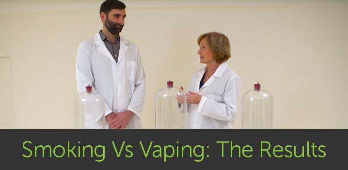 Smoking Vs Vaping: See The Results For Yourself